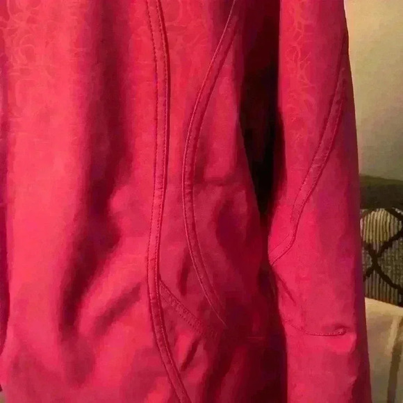 Double Diamond Women’s Jacket, Rose-Colored, XL - Picture 8 of 16